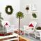 5ft. Pre-Lit Palm Artificial Christmas Tree, Warm White LED Lights